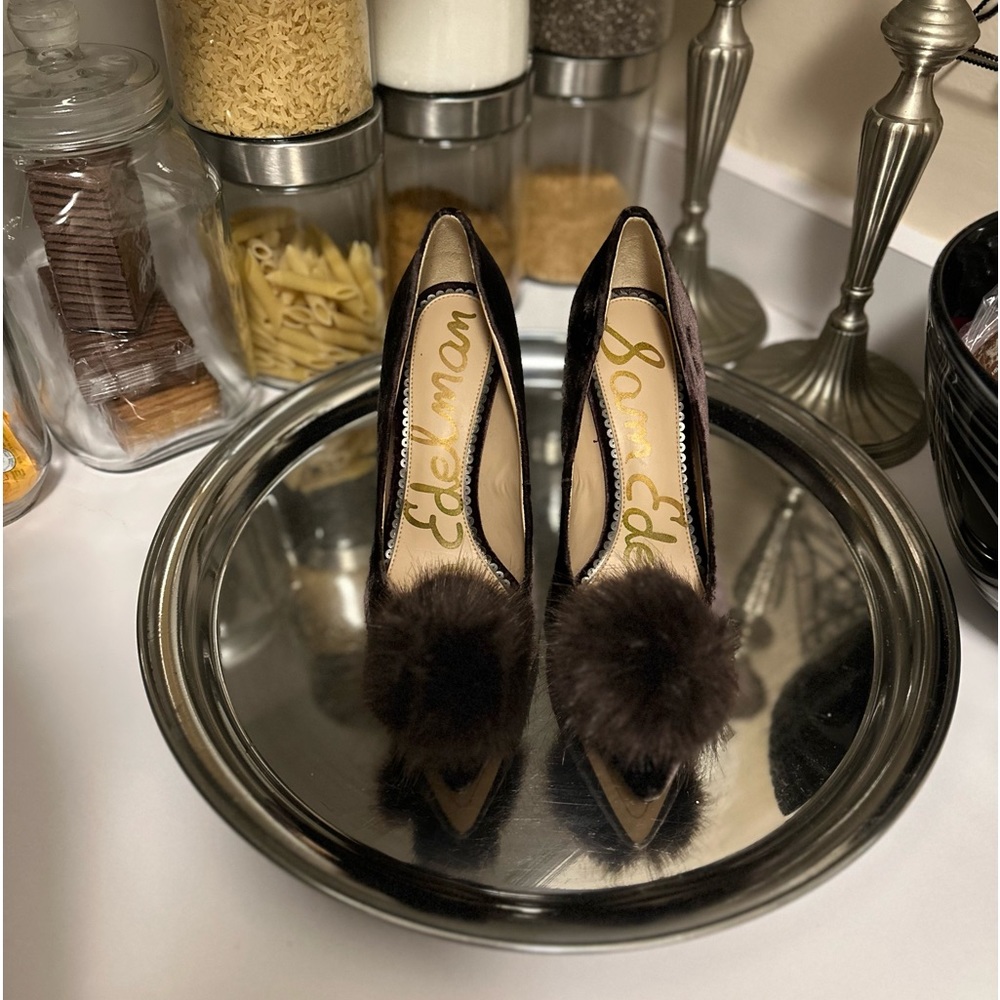 [♦️🧾SOLD] Sam Edelman Limited Edition Velvet Stilettos